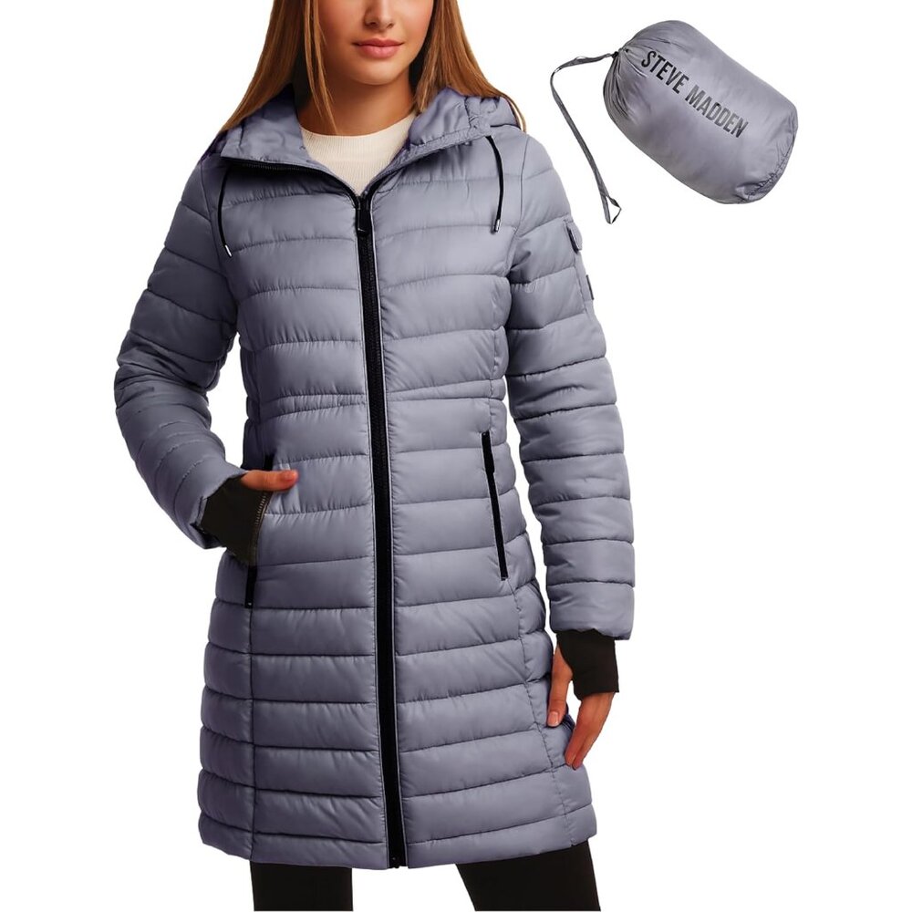 Womens Packable Puffer Jacket - Insulated Puffer … - image 1